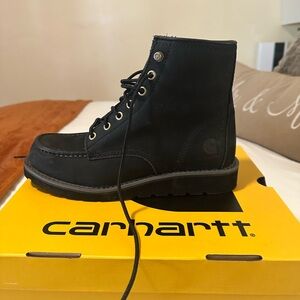 Carhartt Black Leather Men's Boots